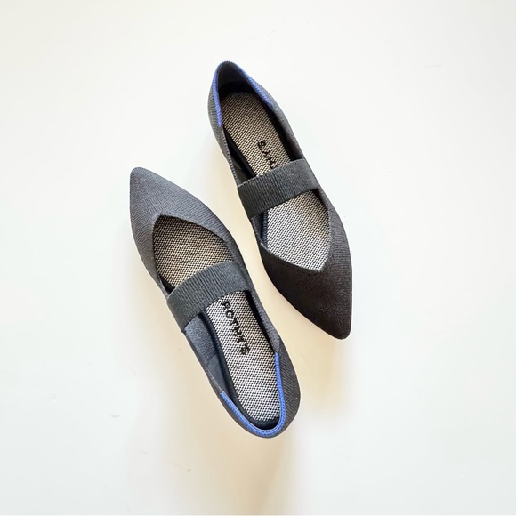 Rothy’s Black The Point Mary Jane Flats size 6 - Picture 5 of 16